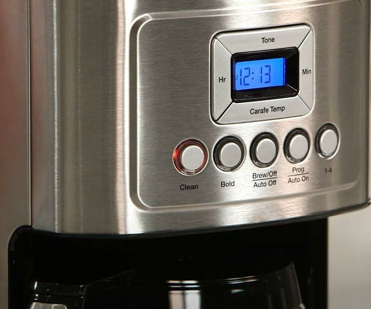 Cuisinart Coffee Maker Clean Button Not Working